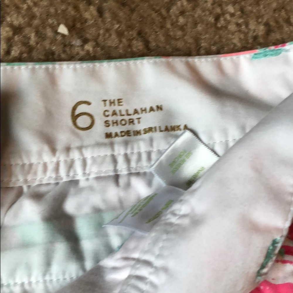 Lilly Pulitzer Callahan Shorts Size 6 - Picture 2 of 3